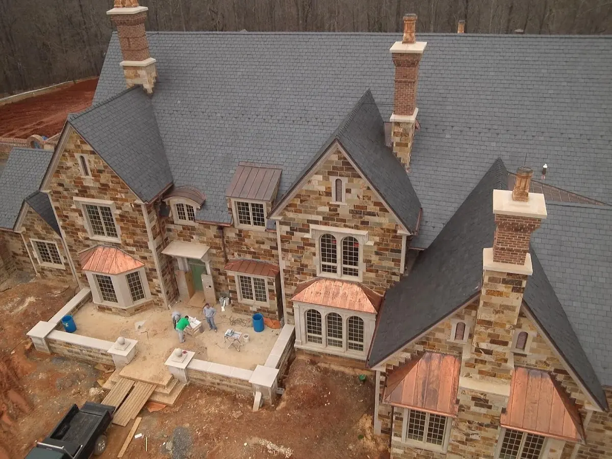 Craftsman Roofing Slate Roof Repair project in Gold Cup Springs